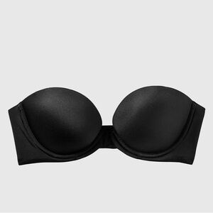 La Senza Black Strapless Push Up Bra